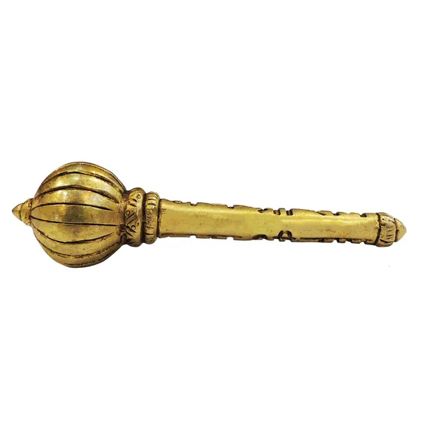 Brass_Showpiece_Hanuman_Gada_God_Idol_Statue_-_4.7x1.5x1.5_Inch_(BS1864_E)