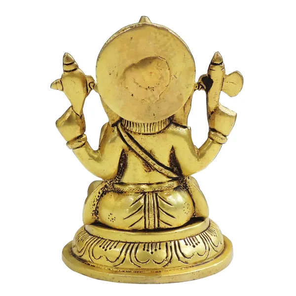 Brass_Showpiece_Ganesh_Statue_-_3.5x3.5x4.5_Inch_(BS1897_G)