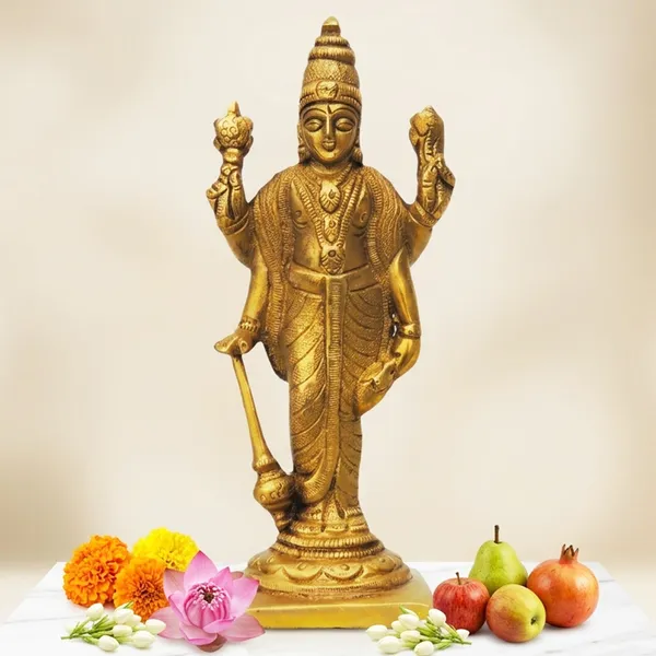 Brass_Showpiece_Standing_Vishnu_ji_Statue_-_2.5x2x6_Inch_(BS388_A)