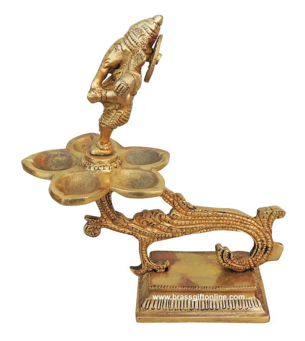 Brass_Table_D?cor_Oil_Lamp,_Deepak_-_7.5x6.5x7_Inch_(BS390)