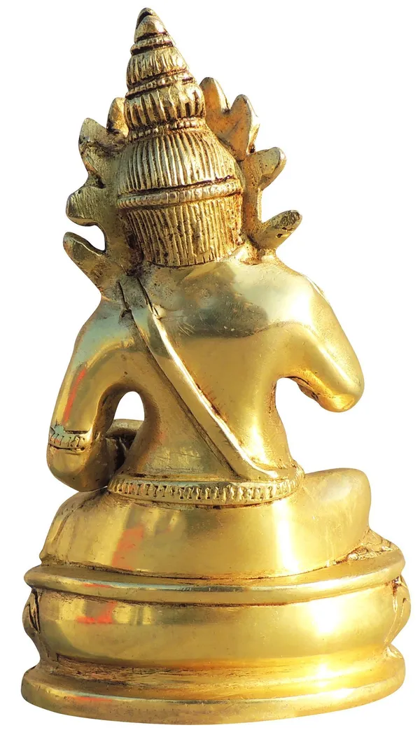 Brass_Showpiece_Kuber_Ji_God_Idol_Statue_-_5x4x7.5_Inch_(BS396_K)