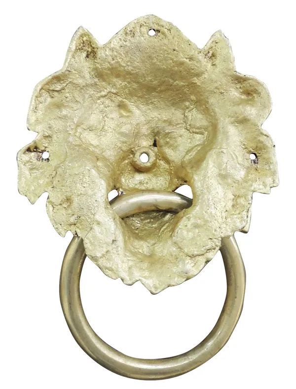 Brass_Showpiece_Lion_Door_Knocker_-_5.2x1.5x6_Inch_(BS409_B)