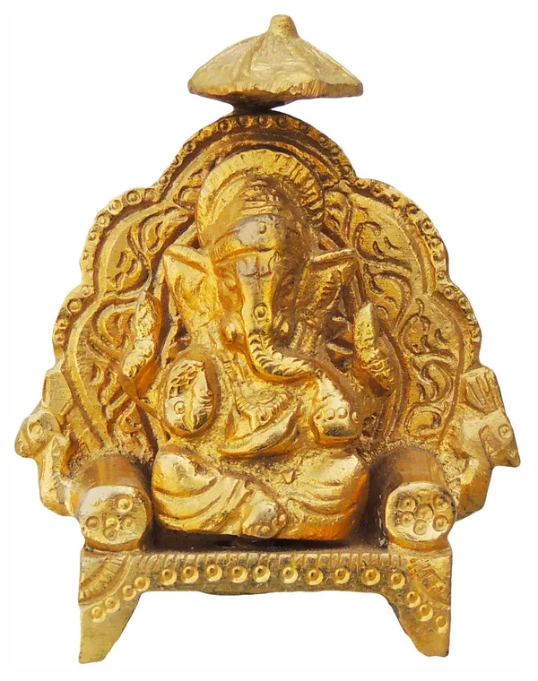 Brass_Showpiece_Ganesh_Ji_with_Chatri_God_Idol_Statue_-_2.5x1x3_inch_(BS415)