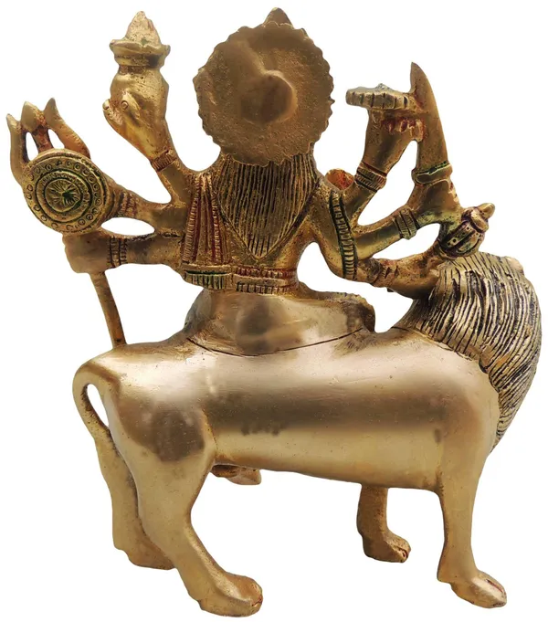 Brass_Showpiece_Durga_Ji_God_Idol_Statue_-_5.5x2.5x6_inch_(BS491_B)