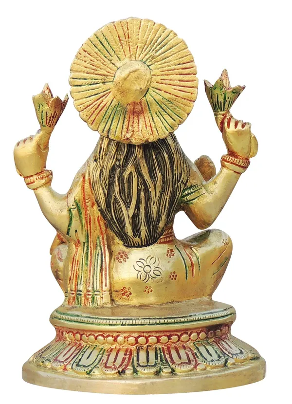 Brass_Showpiece_Laxmi_Ji_God_Idol_Statue_-_5.4x5.4x8_Inch_(BS497_L)
