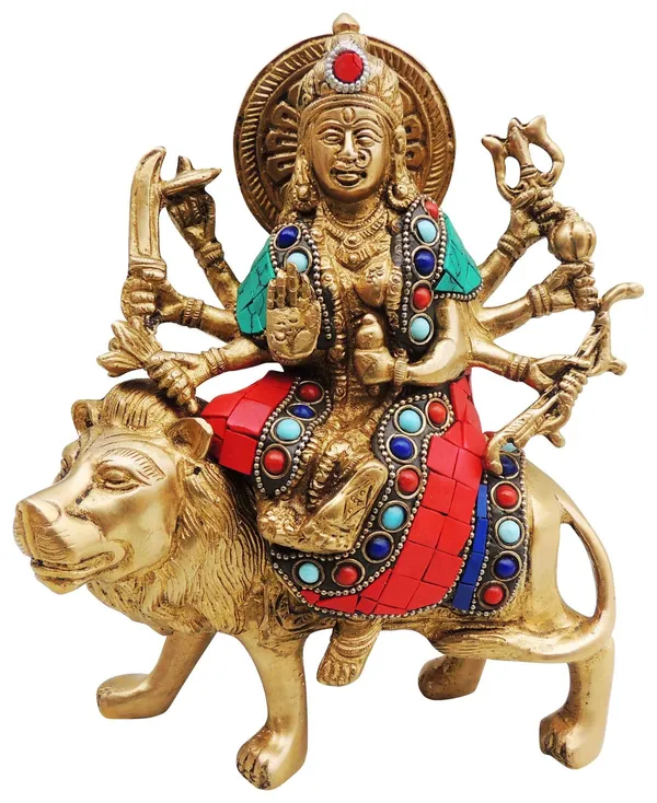 Brass_Showpiece_Durga_Ji_God_Idol_Statue_-_6.5x3x8_inch_(BS523)