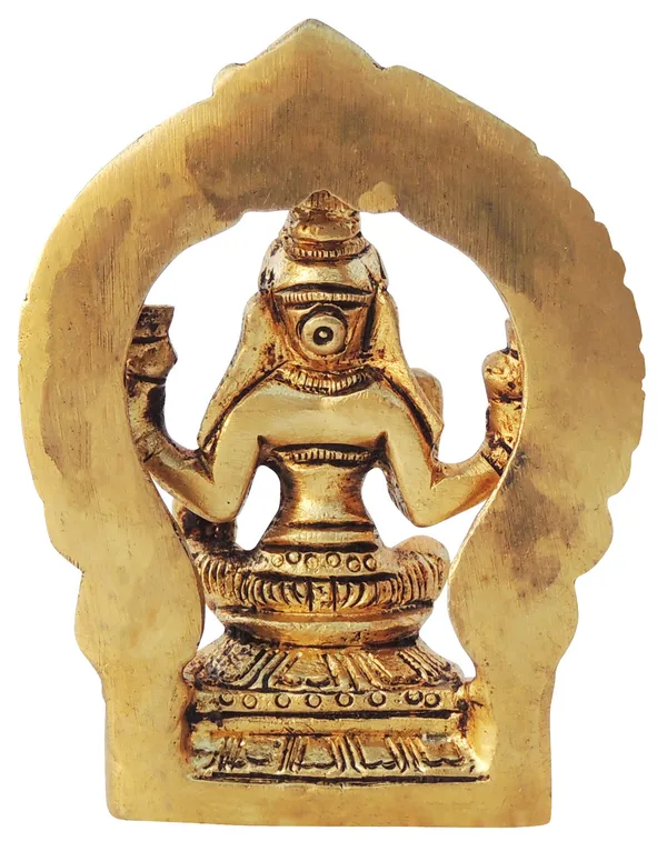 Brass_Showpiece_Laxmi_Ji_With_Frame_God_Idol_Statue_-_2.8x1x3.5_Inch_(BS596_L)