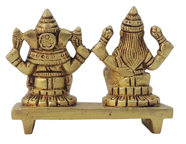 Brass_Showpiece_Laxmi_Ganesh_One_Same_Base_God_Idol_Statue_-_3x1.2x2.5_inch_(BS645_D)