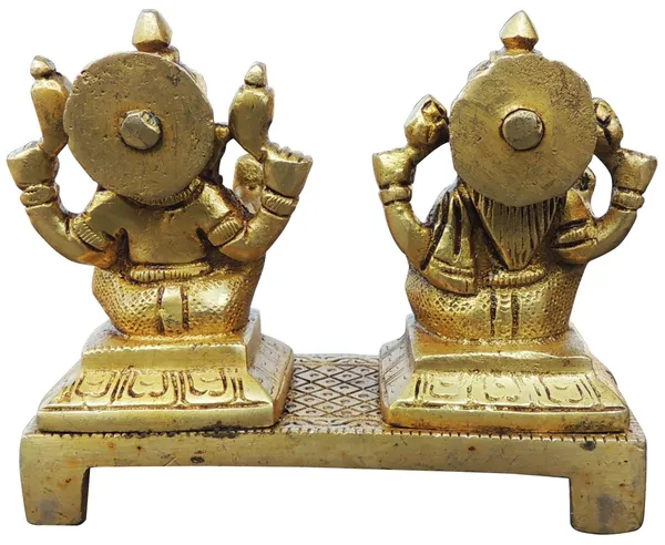 Brass_Showpiece_Laxmi_Ganesh_God_Idol_Statue_-_4x1.7x3.5_Inch_(BS645_P)