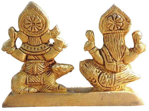 Brass_Showpiece_Laxmi_On_Owl_God_Idol_Statue_-_3.7x1x2.7_Inch_(BS645_Q)