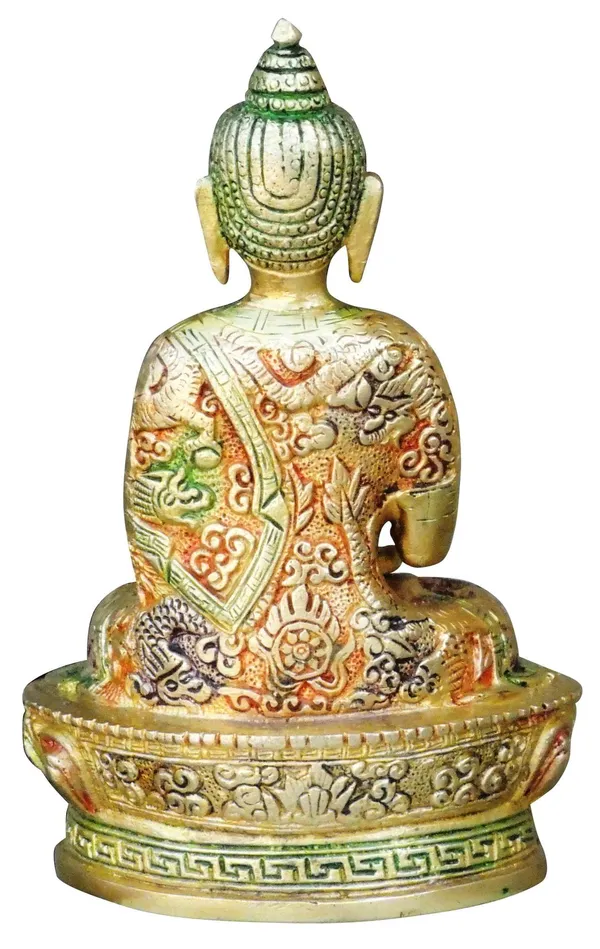 Brass_Showpiece_Buddha_Statue_-_4.4x3x6.8_inch_(BS660_X)
