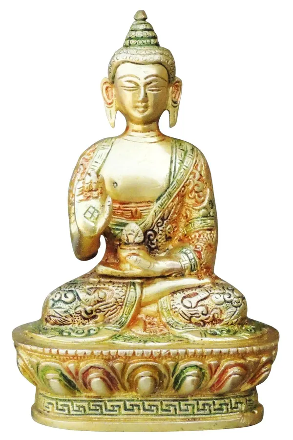 Brass_Showpiece_Buddha_Statue_-_4.4x3x6.8_inch_(BS660_X)