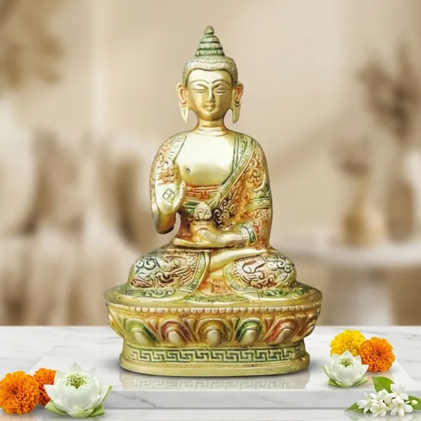 Brass_Showpiece_Buddha_Statue_-_4.4x3x6.8_inch_(BS660_X)