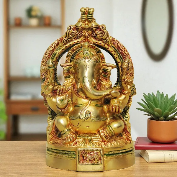 Brass_Showpiece_Ganesh_with_Frame_God_Idol_Statue_-_4x3x7.5_inch_(BS662)