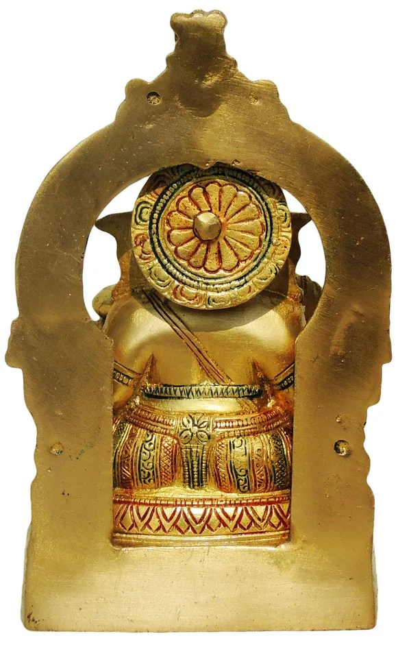 Brass_Showpiece_Ganesh_with_Frame_God_Idol_Statue_-_4x3x7.5_inch_(BS662)