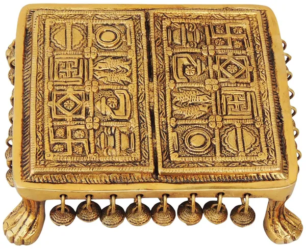 Brass_Chowki_For_God_Idol_Statue_-_7.4x6.4x2.3_inch_(BS697_E)