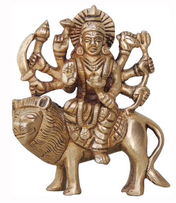 Brass_Showpiece_Durga_Ji_God_Idol_Statue_-_3.5x1.5x4_inch_(BS745_A)