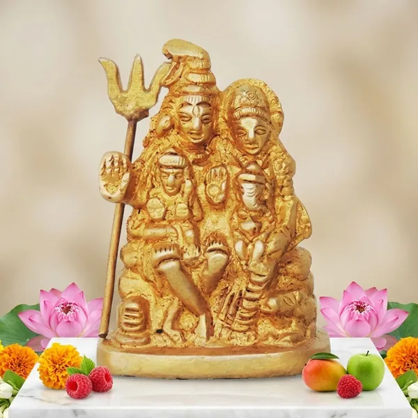 Brass_Showpiece_Shiv_Parivar_Idol_Statue_-_2x1x2.5_inch_(BS760_A)