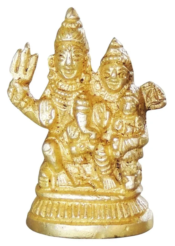 Brass_Showpiece_Shiv_Parivar_Colour_Idol_Statue_-_1x1x2_inch_(BS760_X)