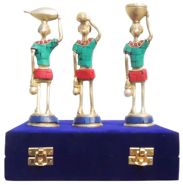 Brass_Showpiece_Rajasthani_Musical_Statue_Set_of_3_Pcs._With_Velvet_Box_(BS841_B)