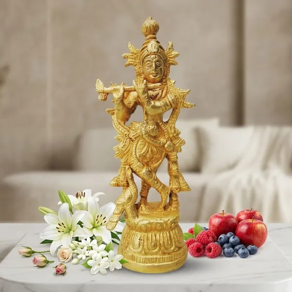 Brass_Krishna_Normal_Statue-2.5x2x7_(BS844_A)