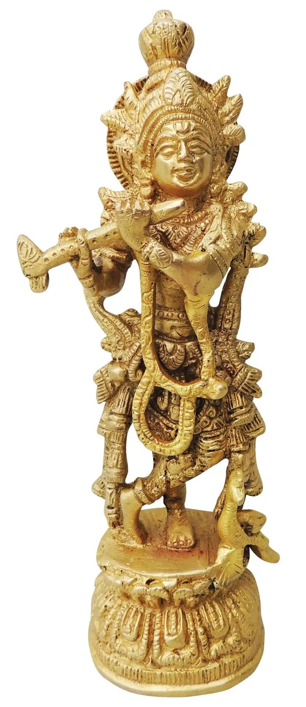 Brass_Krishna_Normal_Statue-3x2.5x8.5_(BS844_B)