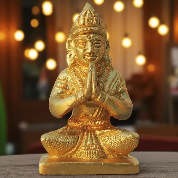 Brass_Showpiece_Parvati_Ji_Idol_Statue_-_1.5x1.2x2.7_inch_(BS872_D)