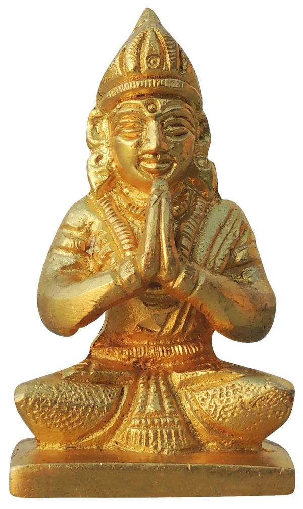 Brass_Showpiece_Parvati_Ji_Idol_Statue_-_1.5x1.2x2.7_inch_(BS872_D)