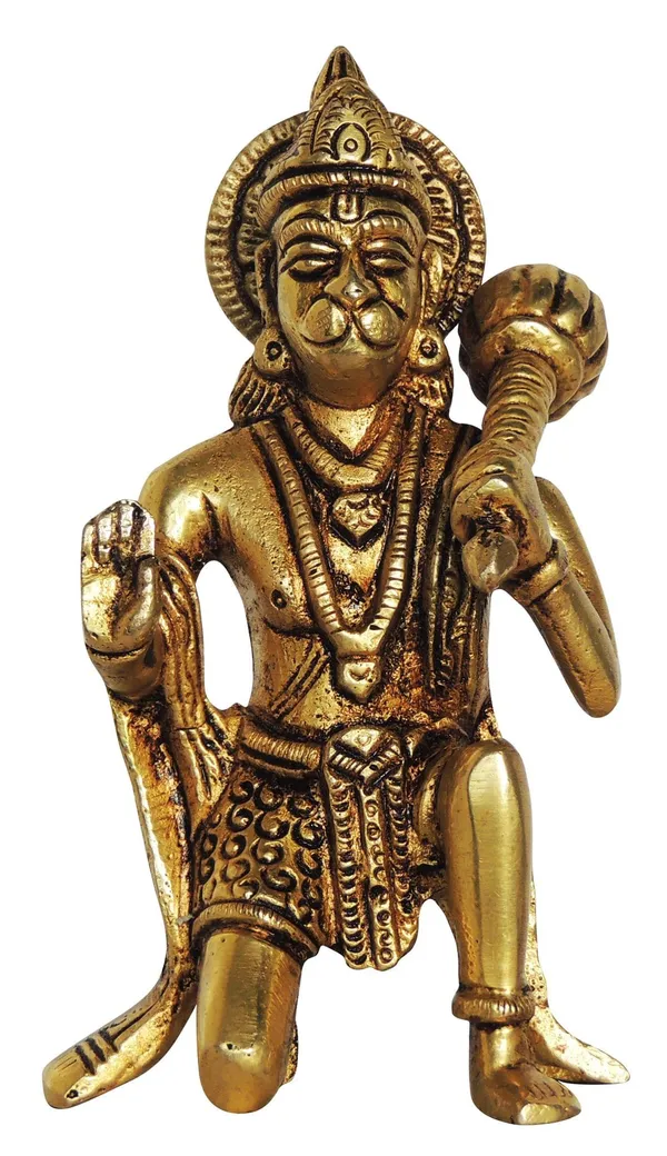 Brass_Showpiece_Hanuman_Ji_God_Idol_Statue_-_2.5x1.5x5_Inch_(BS874_C)