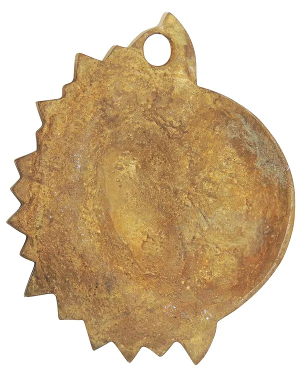 Brass_Showpiece_Half_Sun_&_Moon_Statue_-_5x0.5x6.5_Inch_(BS896_A)