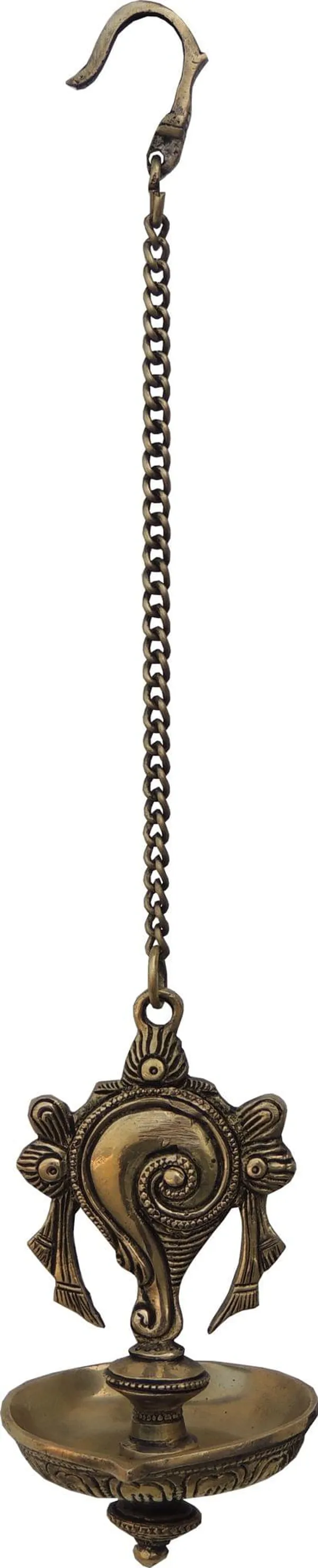 Brass_Wall_Hanging_Shank_Antique_Deepak_-_3.7x3.4x10.2_Inch_(BS898_B)