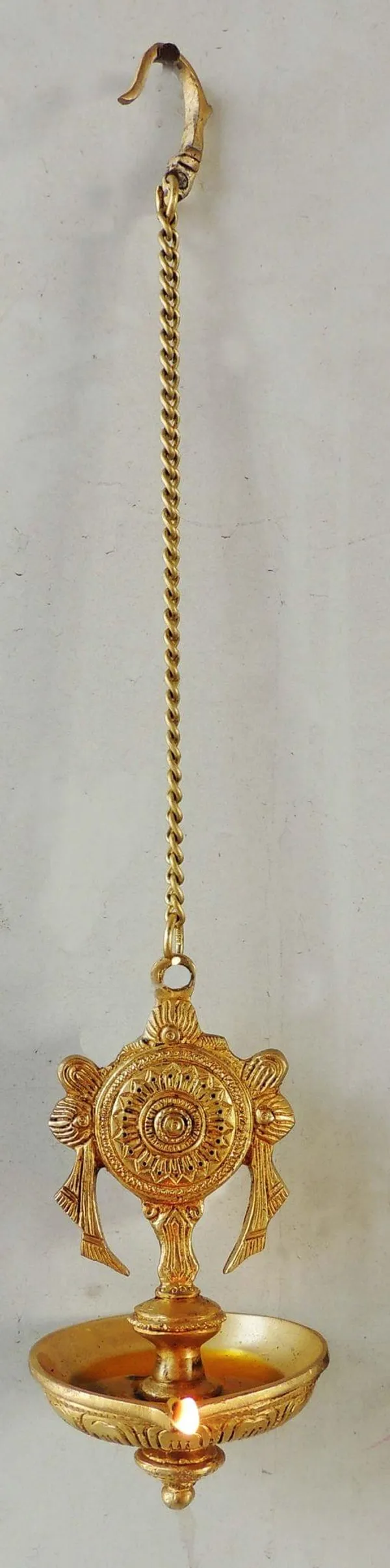 Brass_Wall_Hanging_Shank_Antique_Deepak_-_3.7x3.4x10.5_Inch_(BS899_A)