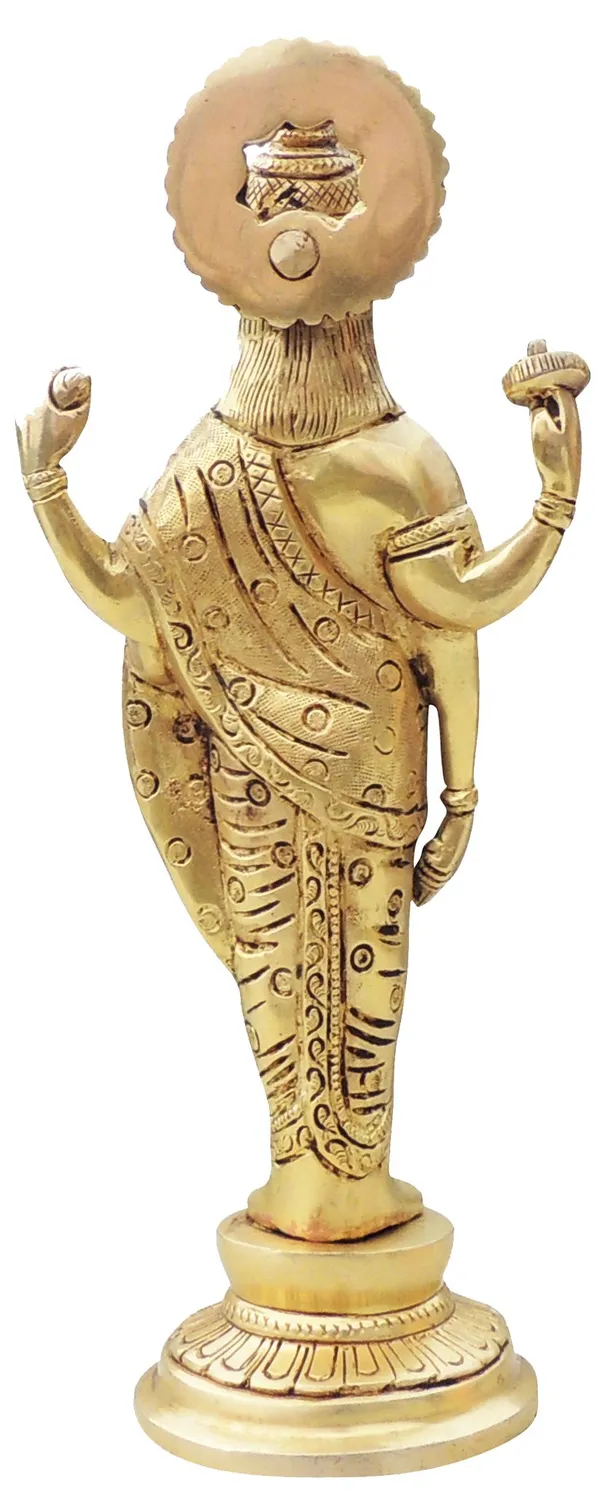 Brass_Showpiece_Dhanvantri_Ji_God_Idol_Statue_-_5x3.5x11.5_Inch_(BS913_X)