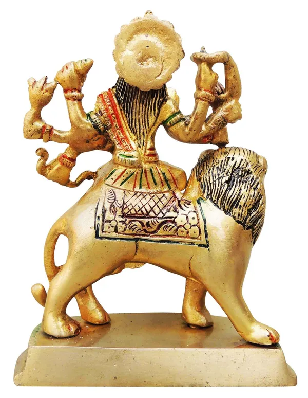 Brass_Showpiece_Durga_Ji_God_Idol_Statue_-_4.4x2x5.7_inch_(BS937_A)