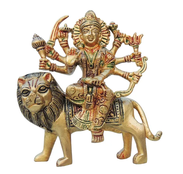 Brass_Showpiece_Durga_Ji_Idol_Statue_-_5x2x5.2_Inch_(BS937_P)