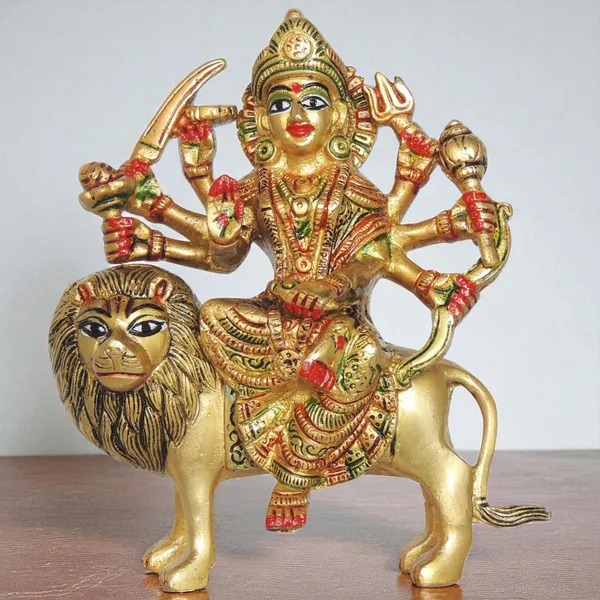 Brass_Showpiece_Durga_Ji_God_Idol_Statue_-_5.5x2x6.5_Inch_(BS937_U)