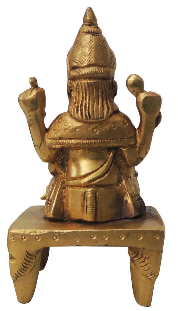 Brass_Showpiece_Vishwakarma_Statue_-_2x2x4_Inch_(BS957_C)