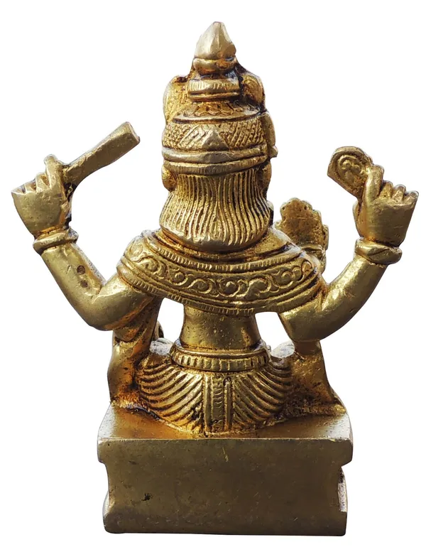 Brass_Showpiece_Vishwakarma_Ji_God_Idol_Statue_-_3.5x2x4.5_Inch_(BS957_I)