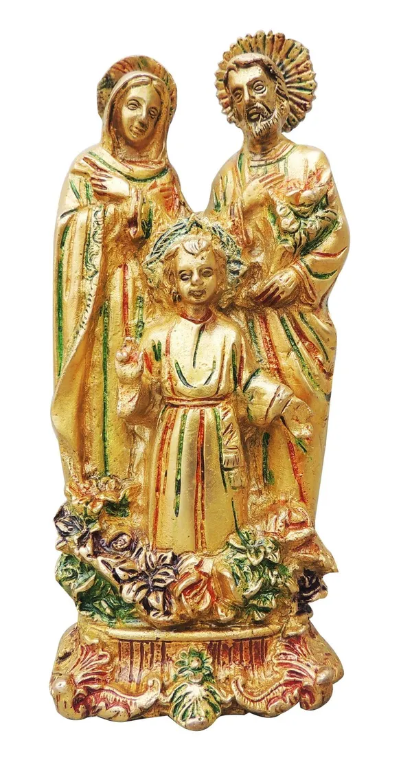 Brass_Showpiece_Jesus_Family_Statue_-_3.4x2.5x7.4_Inch_(BS972_B)