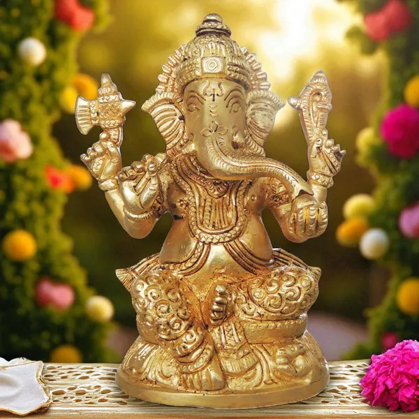 Brass_Showpiece_Ganesh_Ji_Statue_-_3.4x2.3x4.5_Inch_(BS990_G)
