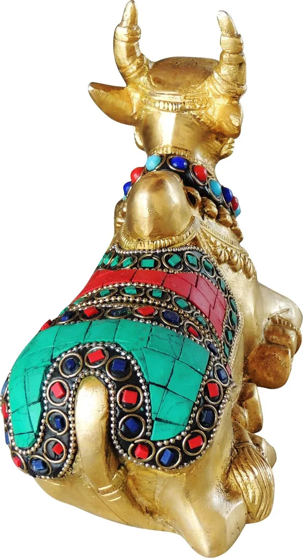 Brass_Showpiece_Nandi_Idol_Statue_-_7x3x5_inch_(BS998_A)