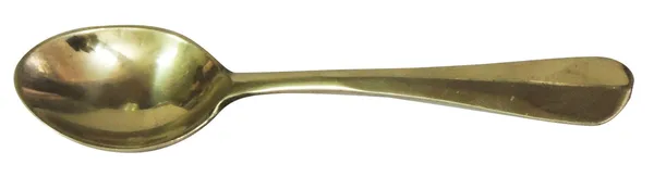 Pure_Brass_Spoon_-_6.3x1.4x0.6_inch_(CU061_A)_-_Pack_of_3