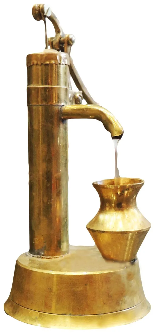 Brass_Hand_Pump_Nal_Miniature_Tory_fo_Children_Playing_In_Working_Conditions_-_3x3x5_inch_(F037)