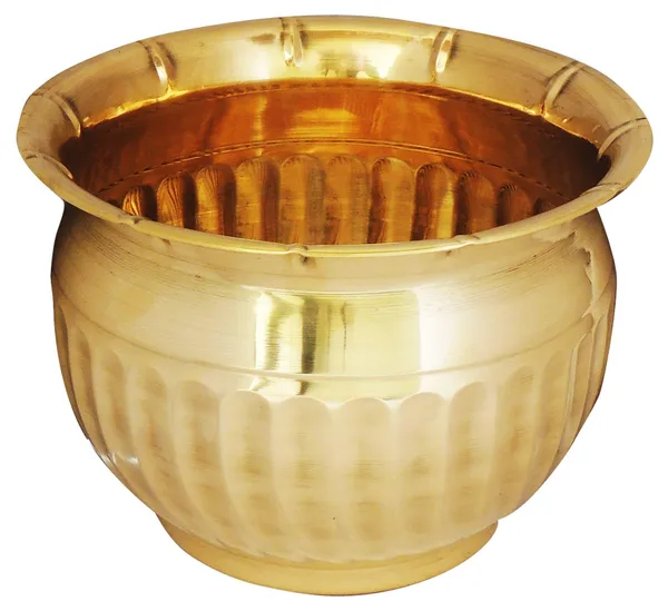 Brass_planter_Pot_Gamala_Diameter_12_Inch_weight_1_Kg_()_-_12x12x8_inch_(F252)
