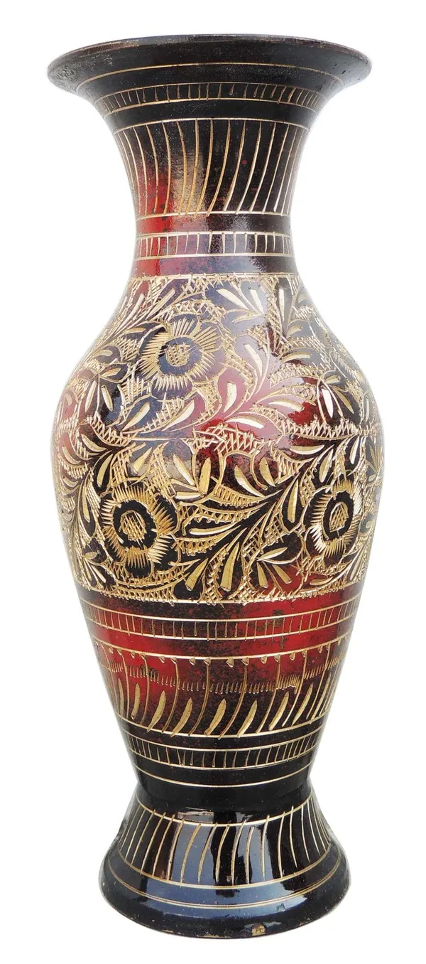 Brass_Home_&_Garden_Decorative_Flower_Pot,_Vase_-_3x6.5x7.5_inch_(F281_C)