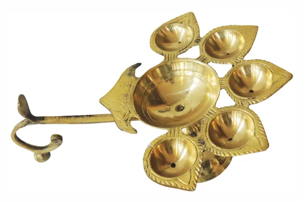 Brass_Table_Decor_Oil_Lamp_Deepak_5_Wicks_-_8.3x6x3.5_inch_(F317_E)