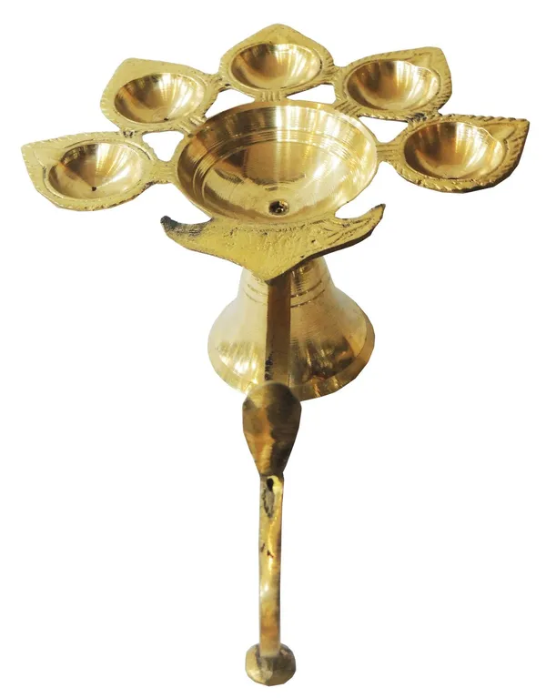 Brass_Table_Decor_Oil_Lamp_Deepak_5_Wicks_-_8.3x6x3.5_inch_(F317_E)