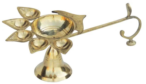 Brass_Table_Decor_Oil_Lamp_Deep_Jyoti_-_11.6x7x4.1_inch_(F317_H)