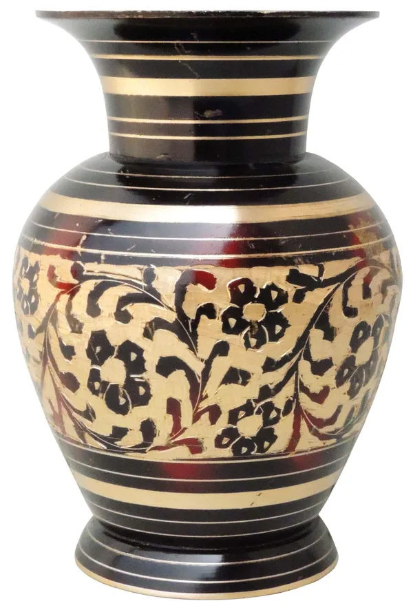 Brass_Home_&_Garden_Decorative_Flower_Pot,_Vase_-_3.5x5x5.5_Inch_(F328_A)