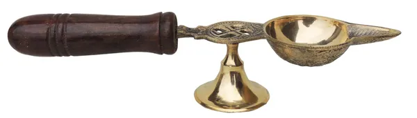 Brass_Table_Decor_Oil_Lamp_Deepak_With_Wooden_Handle_-_2x9.5x2_inch_(F363_E)_-_Pack_of_2